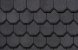 Гибкая черепица Certainteed Carriage House black pearl