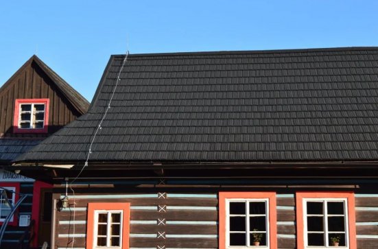 Композитная черепица Metrotile MetroShake II Черный