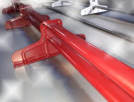 Снегозадержатель трубчатый универсальный LumiEste Original 3 м 45х25