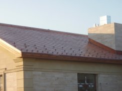 Медная гибкая черепица Haussman Rhombus Plus