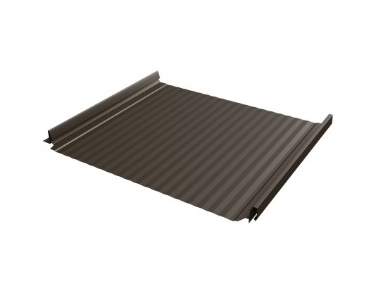 Фальцевая кровля Grand Line Кликфальц Pro Rooftop Matte (Стальной бархат)