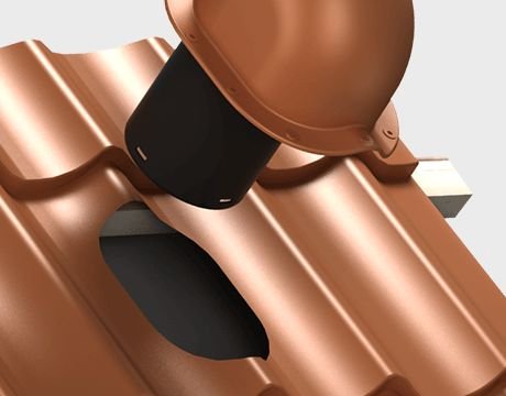 Вентиляционный выход Wirplast WiroVent EVO Е29 (неизолированный)
