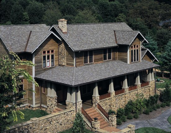 Гибкая черепица Certainteed Grand Manor stonegate gray