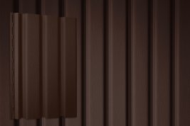 Сайдинг Grand Line Рейка Premium Acryl темный дуб