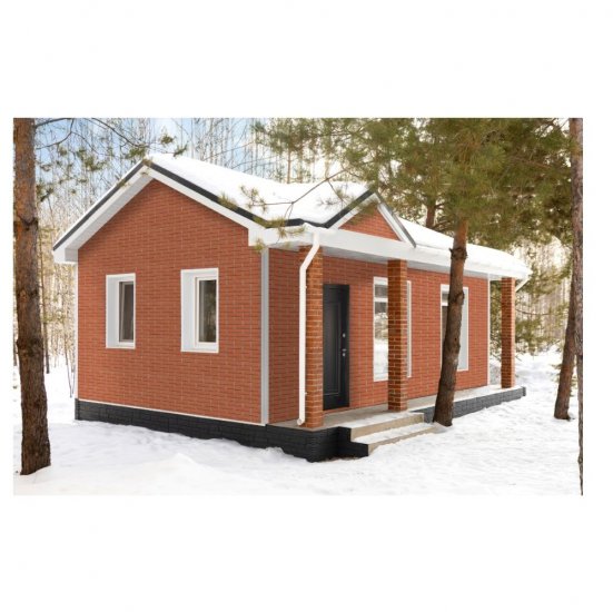 Фасадные панели Grand Line Клинкерный Кирпич Classic терракотовый