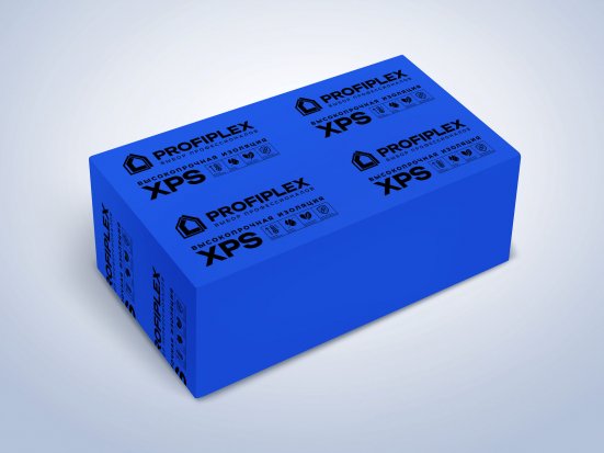 Утеплитель пенополистирол XPS Profiplex Extra 250 L 40 мм.