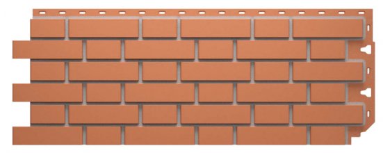 Фасадные панели Docke Flemish Standard Красный
