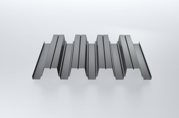 Профнастил Н75 SteelX оцинкованный