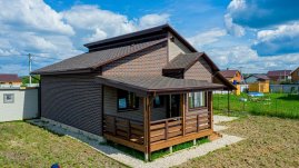 Фасадная плитка Технониколь Hauberk кирпич Баварский
