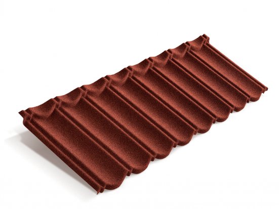 Композитная черепица Metrotile MetroBond Красный