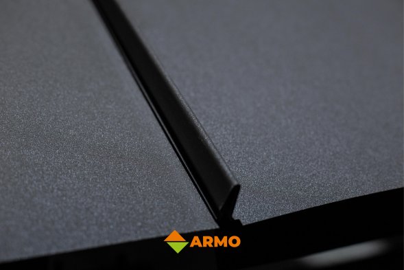 Самозащелкивающаяся кровля ARMO с карнизным подгибом GreenCoat Pural BT